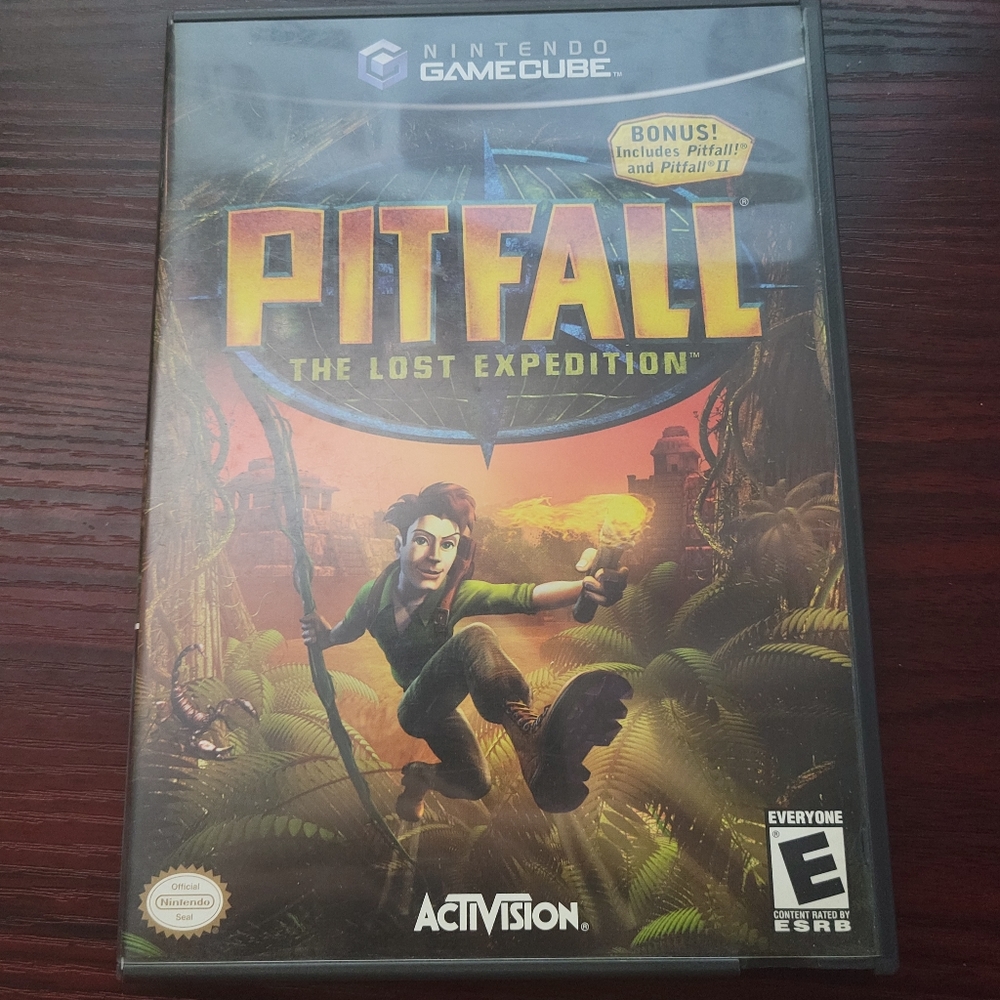 GameCube: PitFall the lost expedition